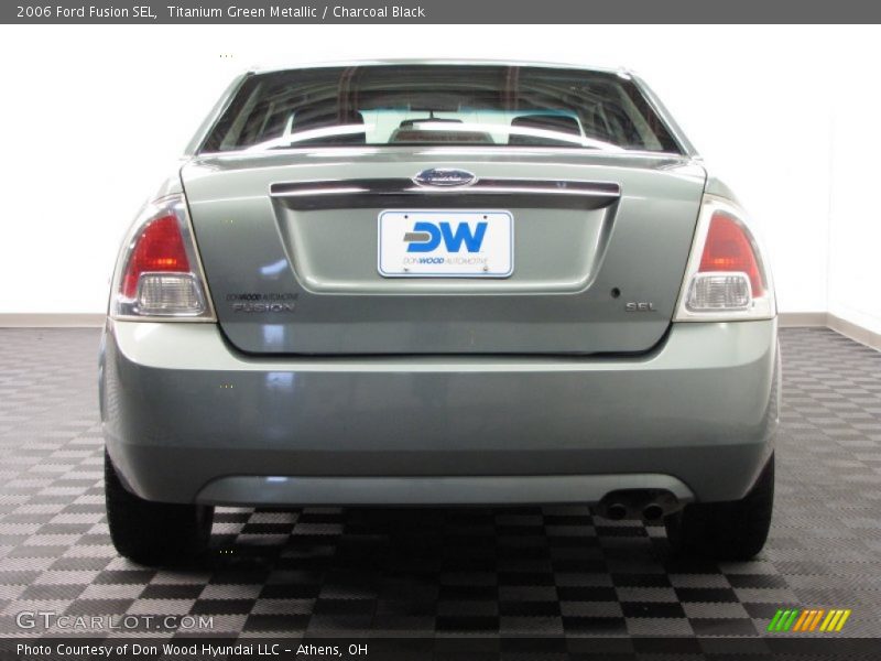 Titanium Green Metallic / Charcoal Black 2006 Ford Fusion SEL