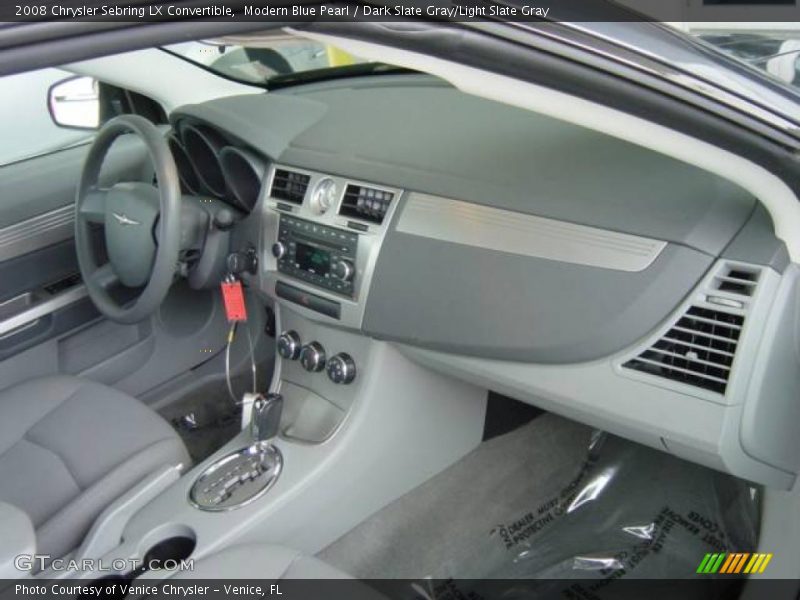 Modern Blue Pearl / Dark Slate Gray/Light Slate Gray 2008 Chrysler Sebring LX Convertible