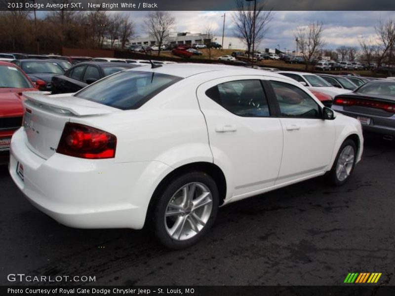 New Bright White / Black 2013 Dodge Avenger SXT