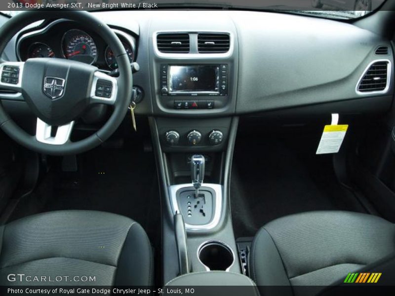 New Bright White / Black 2013 Dodge Avenger SXT