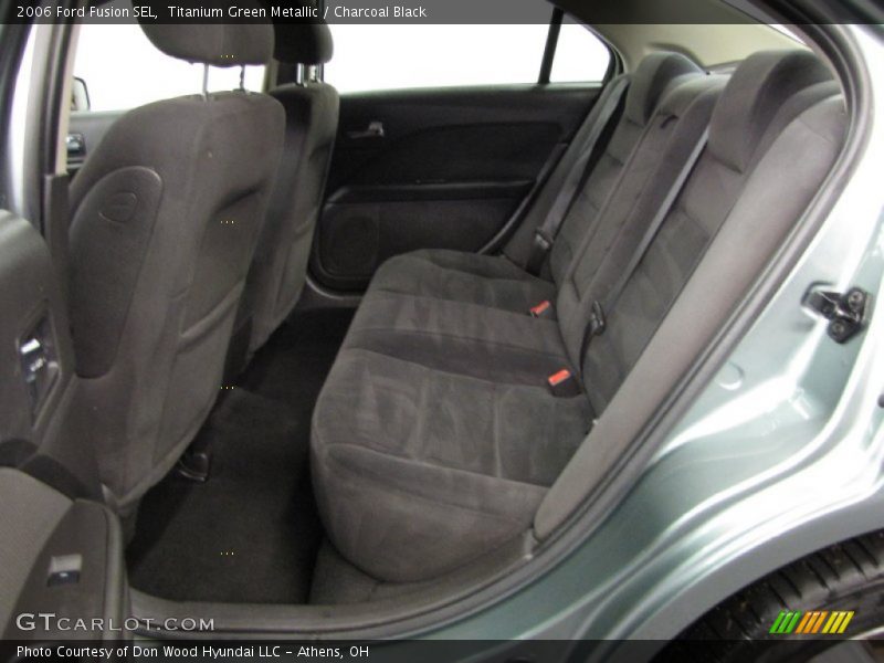 Rear Seat of 2006 Fusion SEL