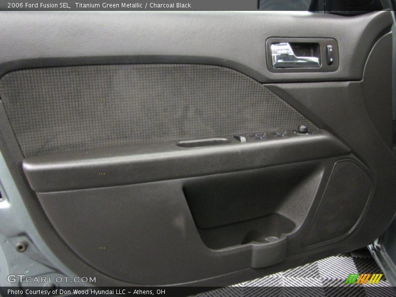Titanium Green Metallic / Charcoal Black 2006 Ford Fusion SEL