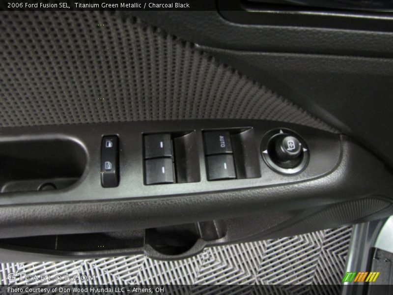 Titanium Green Metallic / Charcoal Black 2006 Ford Fusion SEL