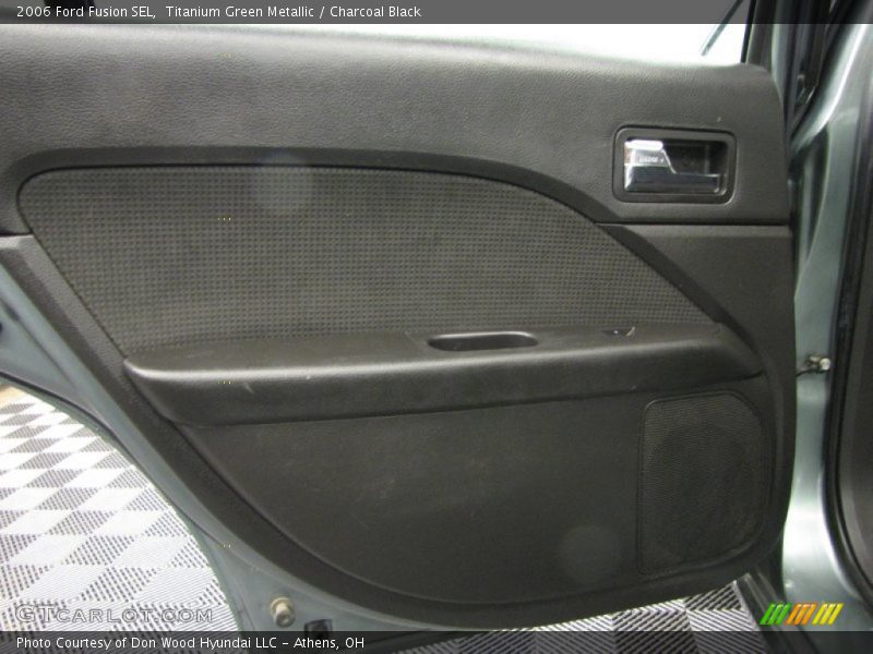 Titanium Green Metallic / Charcoal Black 2006 Ford Fusion SEL