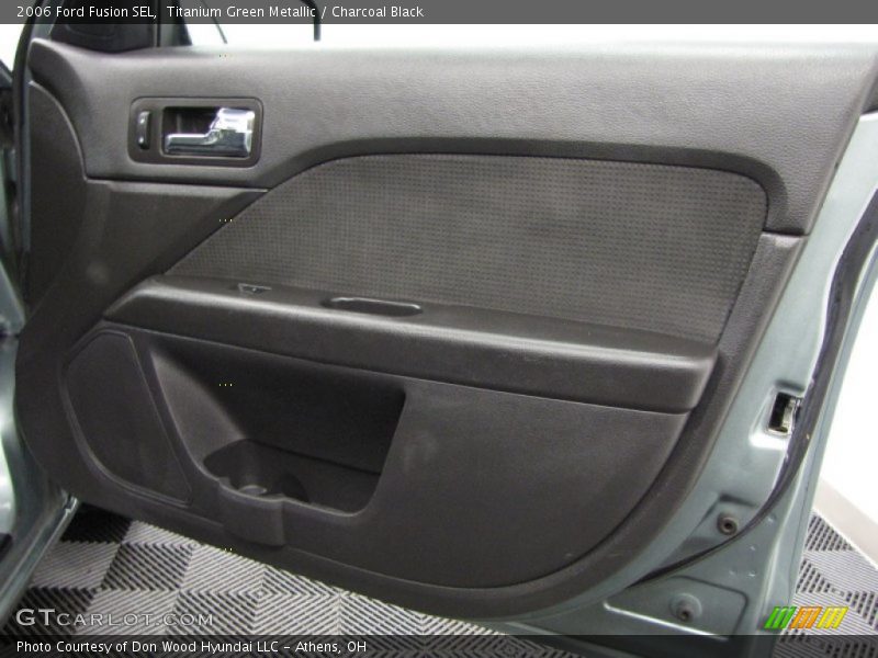 Titanium Green Metallic / Charcoal Black 2006 Ford Fusion SEL