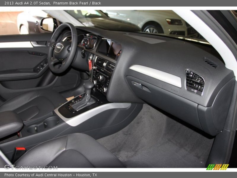 Phantom Black Pearl / Black 2013 Audi A4 2.0T Sedan