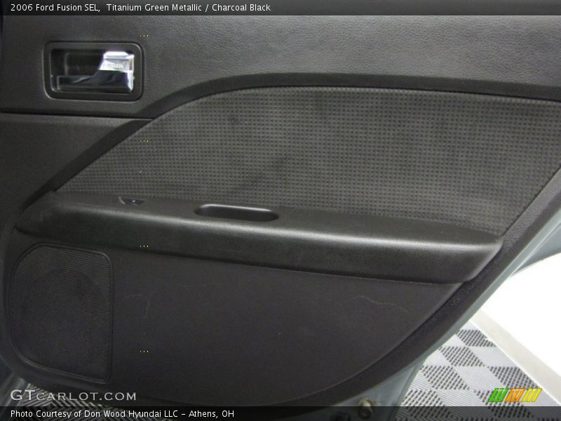 Titanium Green Metallic / Charcoal Black 2006 Ford Fusion SEL