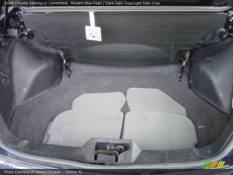 Modern Blue Pearl / Dark Slate Gray/Light Slate Gray 2008 Chrysler Sebring LX Convertible