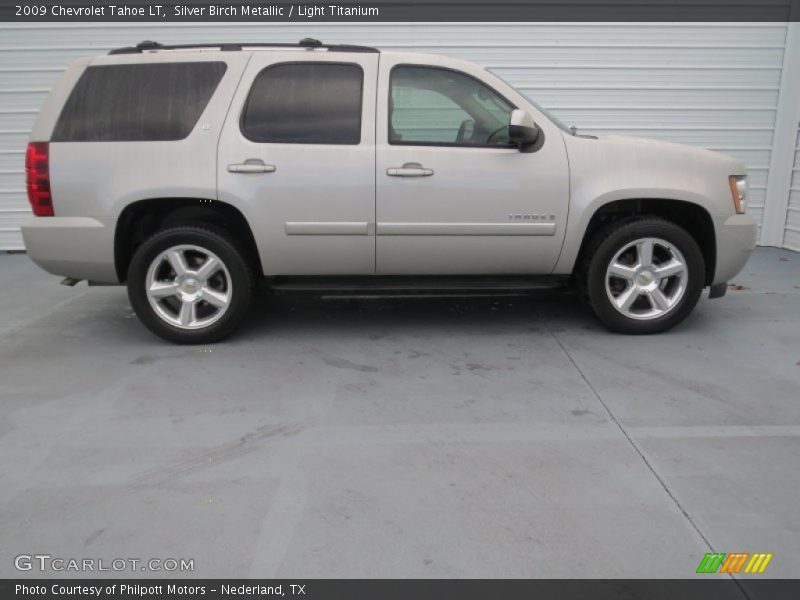 Silver Birch Metallic / Light Titanium 2009 Chevrolet Tahoe LT