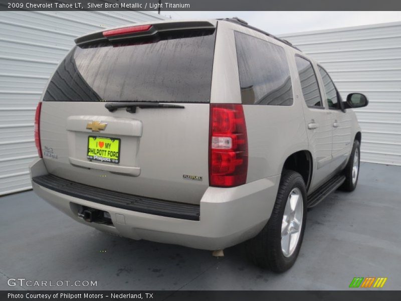 Silver Birch Metallic / Light Titanium 2009 Chevrolet Tahoe LT