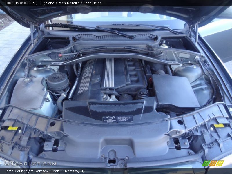 Highland Green Metallic / Sand Beige 2004 BMW X3 2.5i