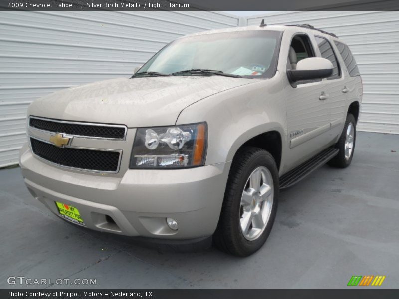 Silver Birch Metallic / Light Titanium 2009 Chevrolet Tahoe LT
