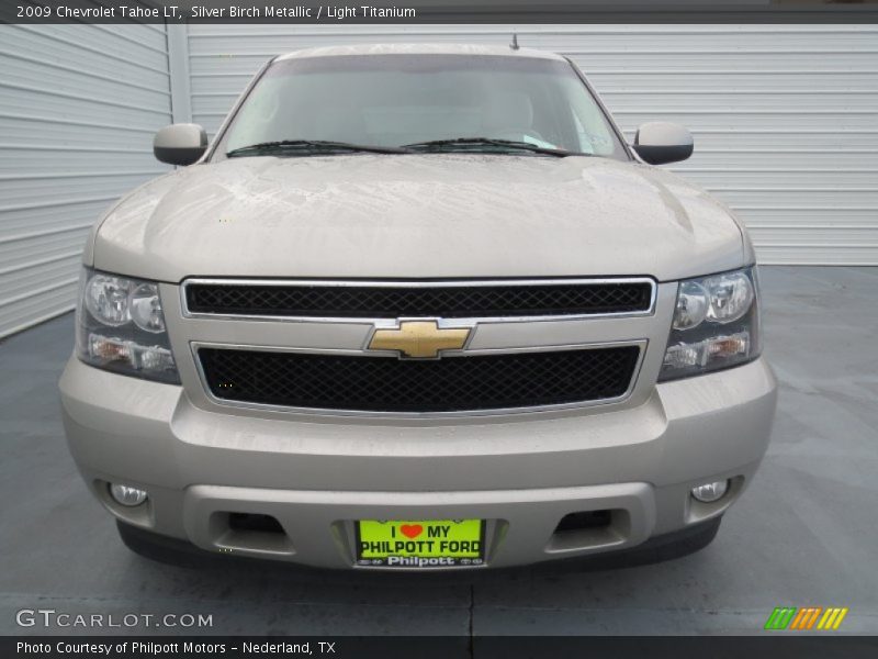 Silver Birch Metallic / Light Titanium 2009 Chevrolet Tahoe LT