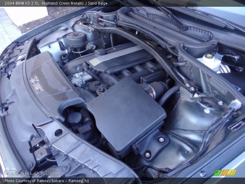 Highland Green Metallic / Sand Beige 2004 BMW X3 2.5i