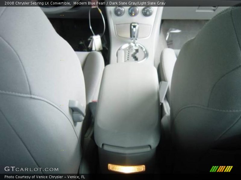 Modern Blue Pearl / Dark Slate Gray/Light Slate Gray 2008 Chrysler Sebring LX Convertible