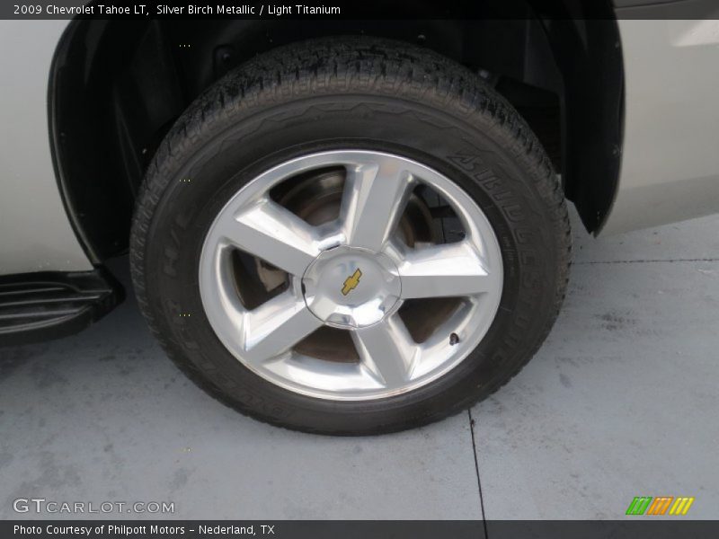 Silver Birch Metallic / Light Titanium 2009 Chevrolet Tahoe LT