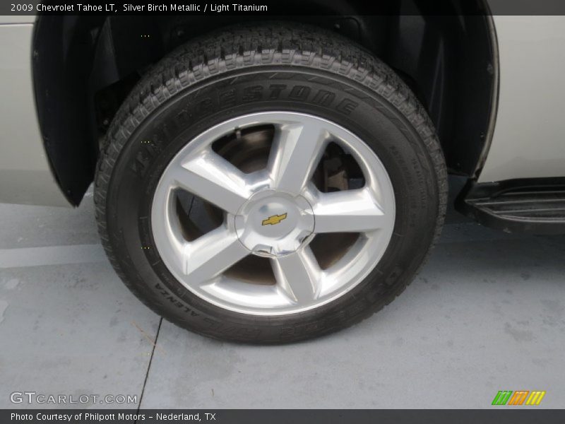 Silver Birch Metallic / Light Titanium 2009 Chevrolet Tahoe LT