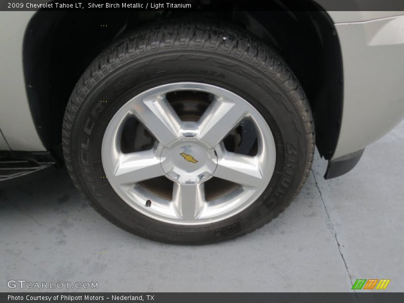 Silver Birch Metallic / Light Titanium 2009 Chevrolet Tahoe LT
