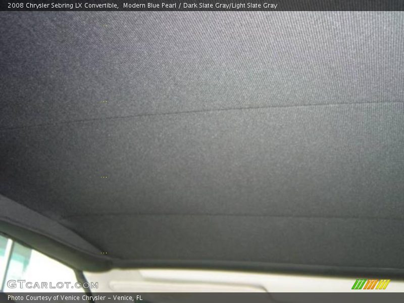 Modern Blue Pearl / Dark Slate Gray/Light Slate Gray 2008 Chrysler Sebring LX Convertible