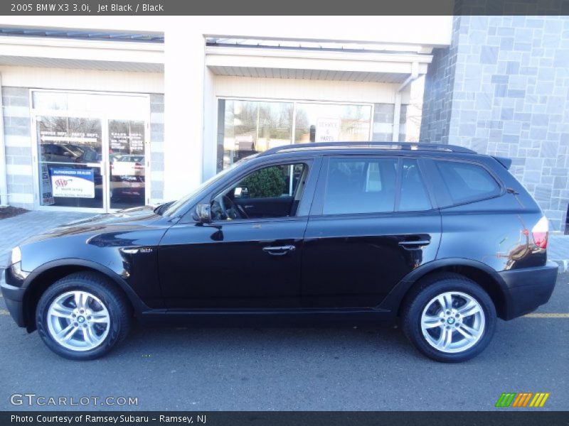 Jet Black / Black 2005 BMW X3 3.0i