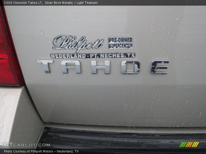 Silver Birch Metallic / Light Titanium 2009 Chevrolet Tahoe LT