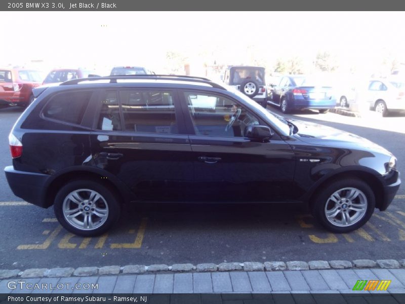 Jet Black / Black 2005 BMW X3 3.0i