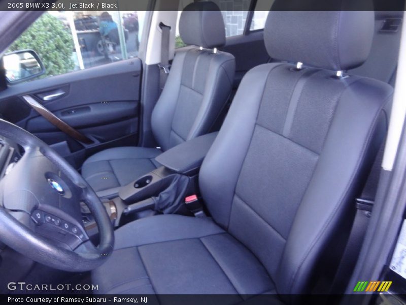 Jet Black / Black 2005 BMW X3 3.0i