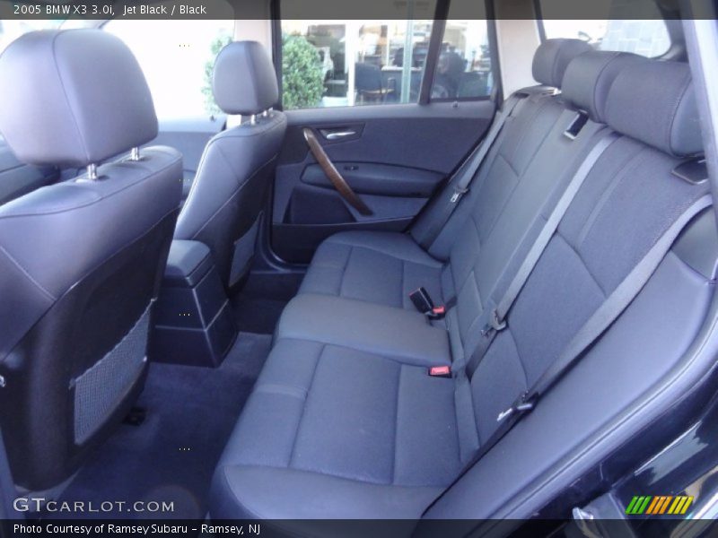 Jet Black / Black 2005 BMW X3 3.0i