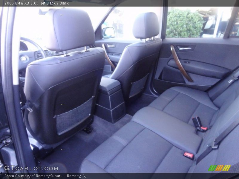 Jet Black / Black 2005 BMW X3 3.0i