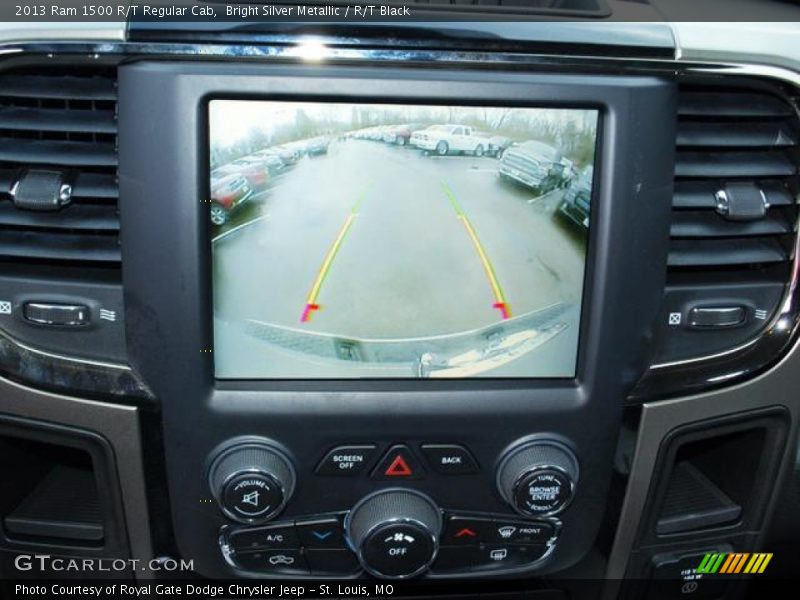 Bright Silver Metallic / R/T Black 2013 Ram 1500 R/T Regular Cab