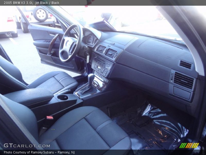 Jet Black / Black 2005 BMW X3 3.0i