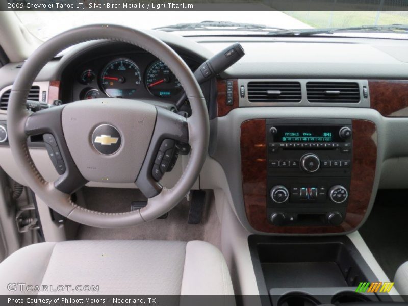 Silver Birch Metallic / Light Titanium 2009 Chevrolet Tahoe LT