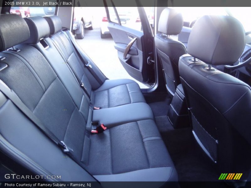 Jet Black / Black 2005 BMW X3 3.0i