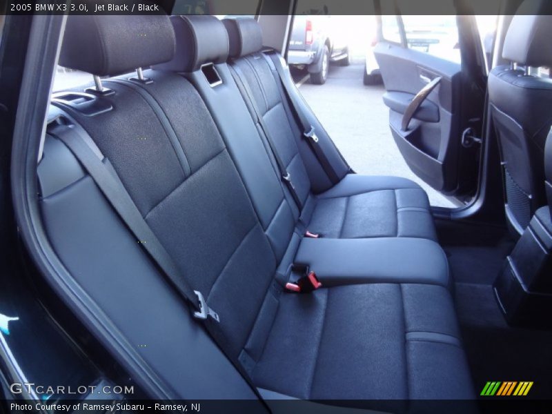 Jet Black / Black 2005 BMW X3 3.0i