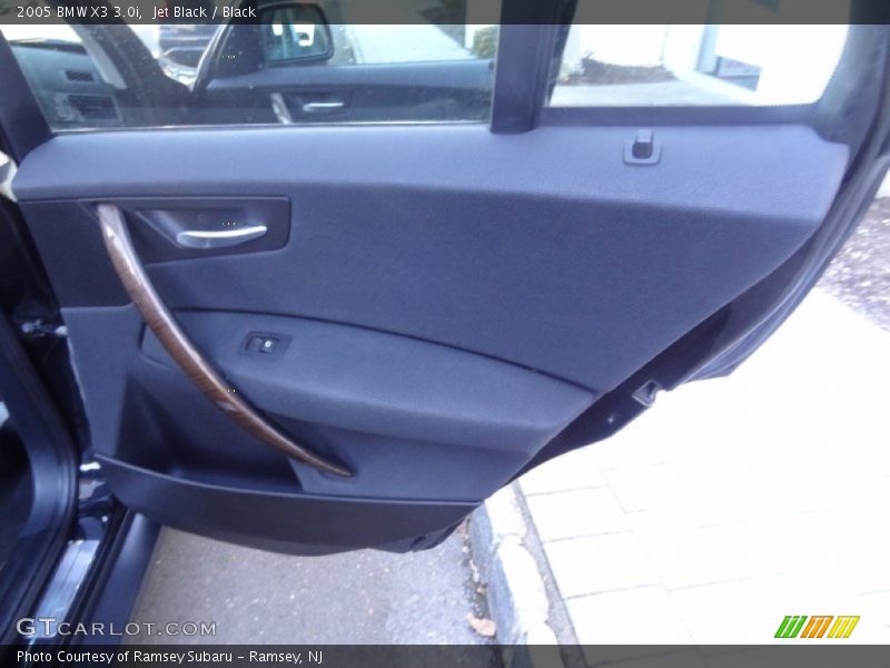 Jet Black / Black 2005 BMW X3 3.0i