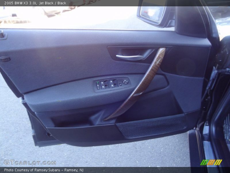 Jet Black / Black 2005 BMW X3 3.0i