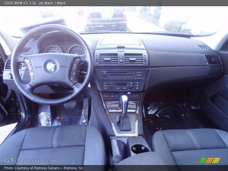 Jet Black / Black 2005 BMW X3 3.0i