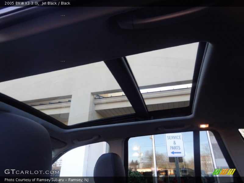 Jet Black / Black 2005 BMW X3 3.0i