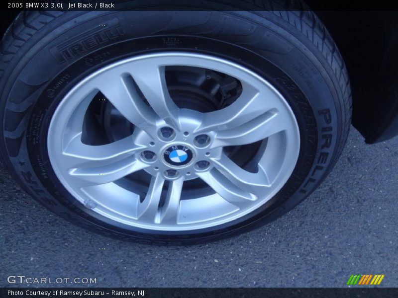 Jet Black / Black 2005 BMW X3 3.0i