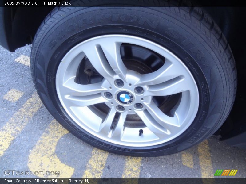 Jet Black / Black 2005 BMW X3 3.0i