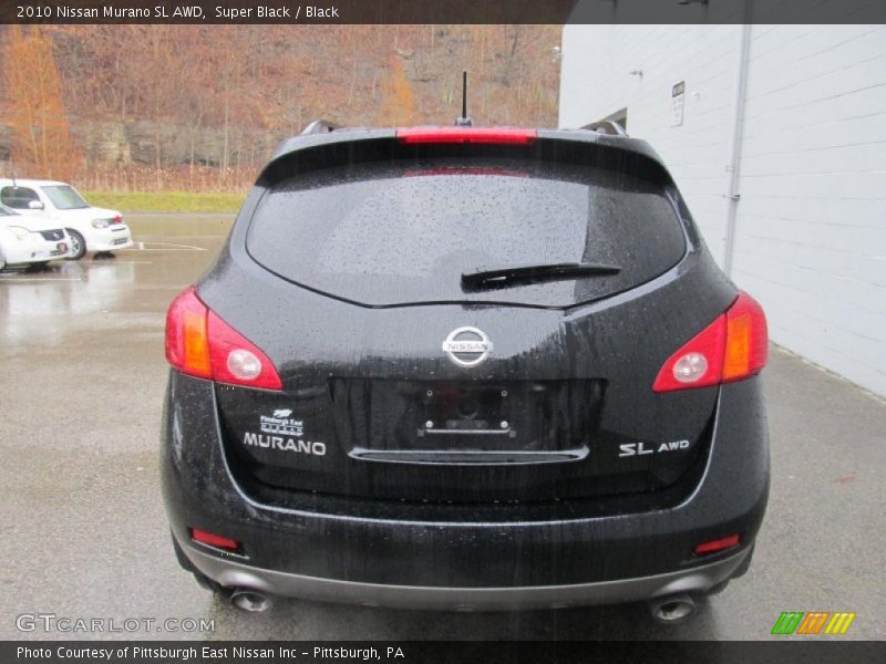Super Black / Black 2010 Nissan Murano SL AWD