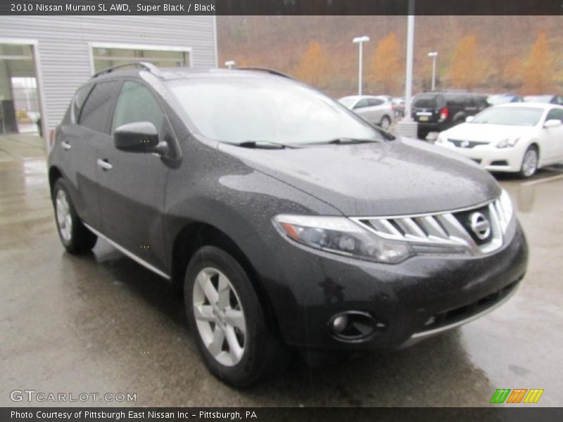 Super Black / Black 2010 Nissan Murano SL AWD
