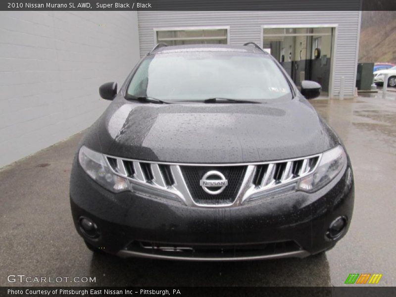 Super Black / Black 2010 Nissan Murano SL AWD