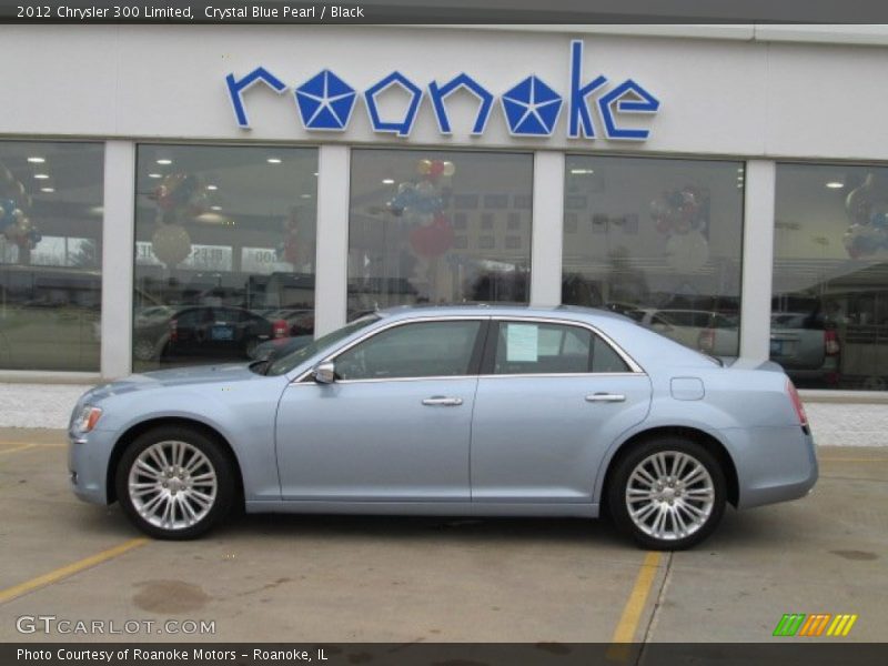 Crystal Blue Pearl / Black 2012 Chrysler 300 Limited