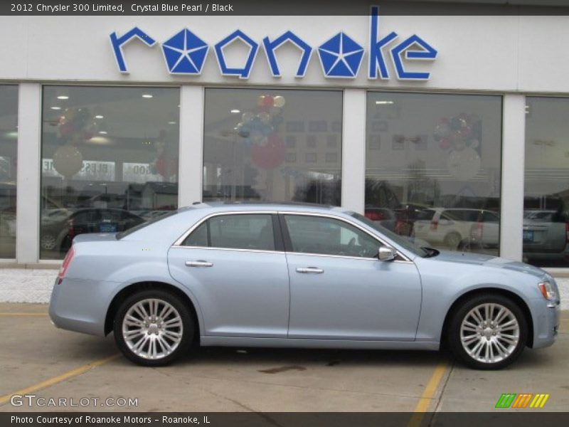 Crystal Blue Pearl / Black 2012 Chrysler 300 Limited