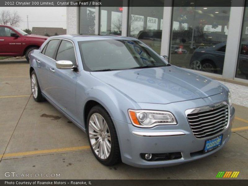 Crystal Blue Pearl / Black 2012 Chrysler 300 Limited