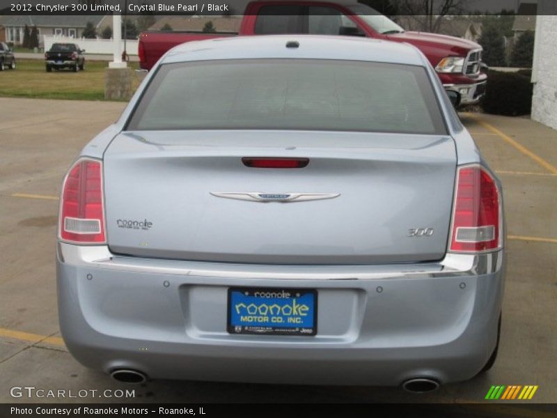 Crystal Blue Pearl / Black 2012 Chrysler 300 Limited