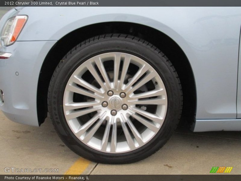 Crystal Blue Pearl / Black 2012 Chrysler 300 Limited
