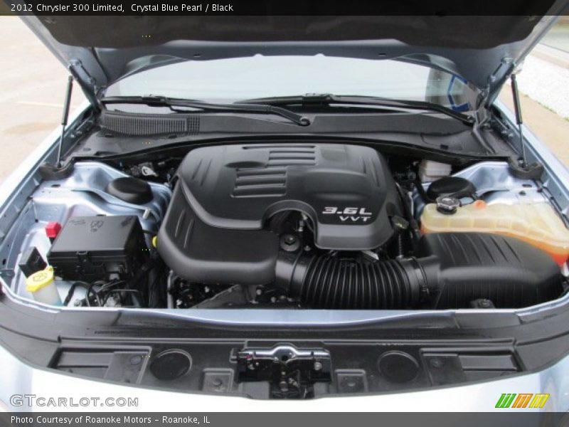 Crystal Blue Pearl / Black 2012 Chrysler 300 Limited