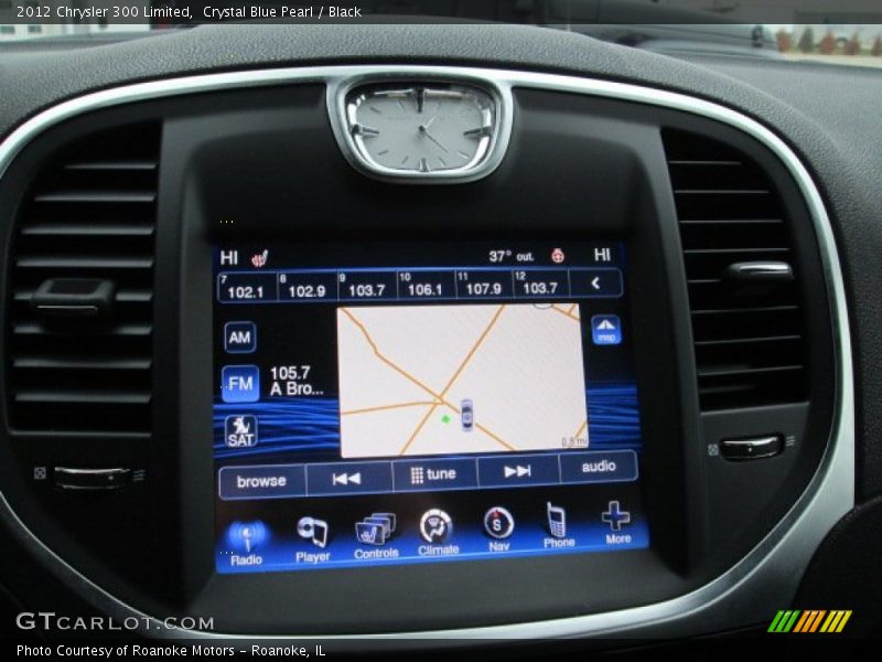 Crystal Blue Pearl / Black 2012 Chrysler 300 Limited